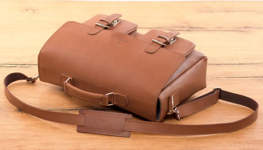 Retro brown Ciemny Camel — zdjęcie 4