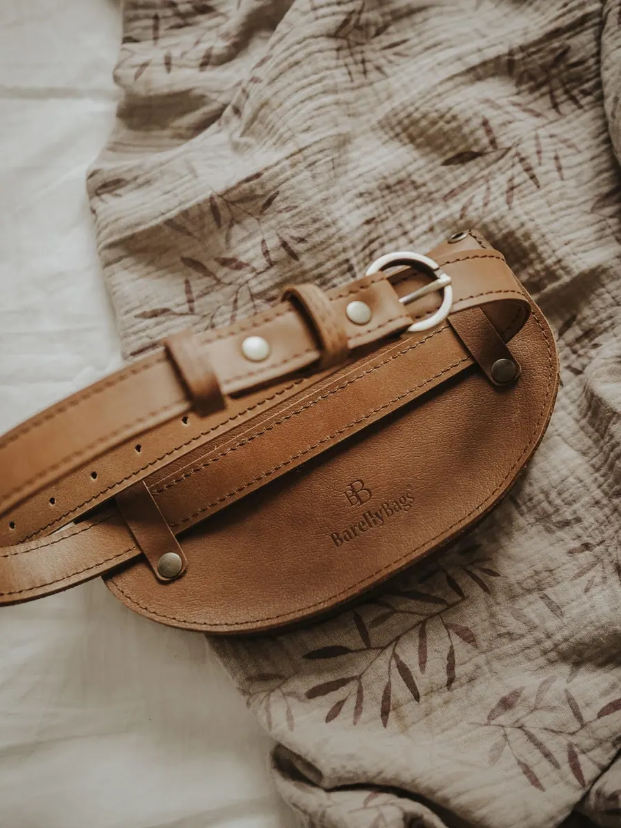 Werona Kasztanowa torebka skórzana 2 w 1 — zdjęcie 44