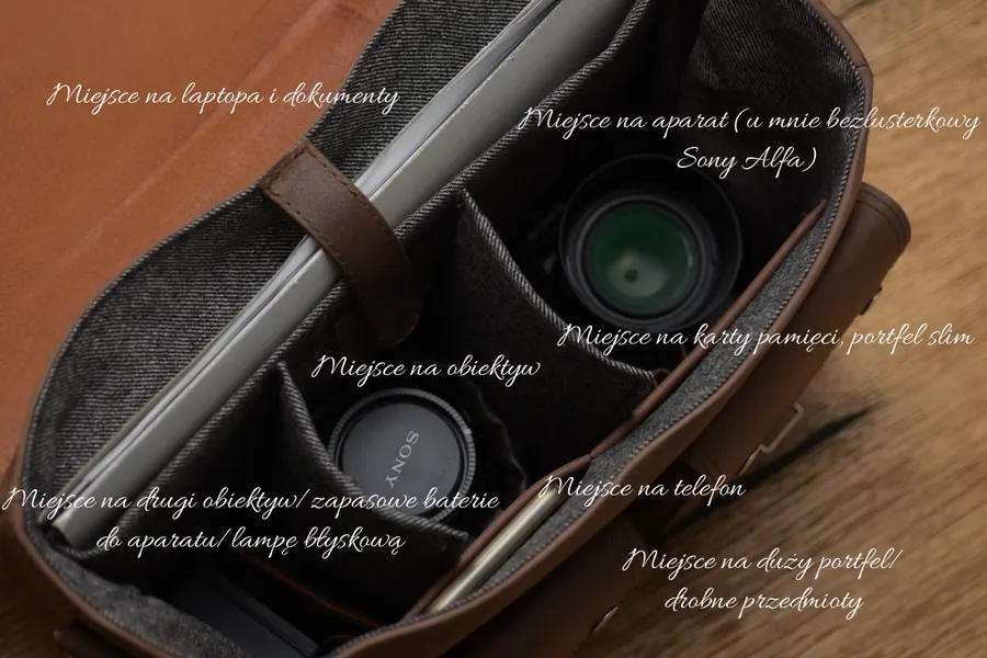 Torba fotograficzna męska — zdjęcie 2