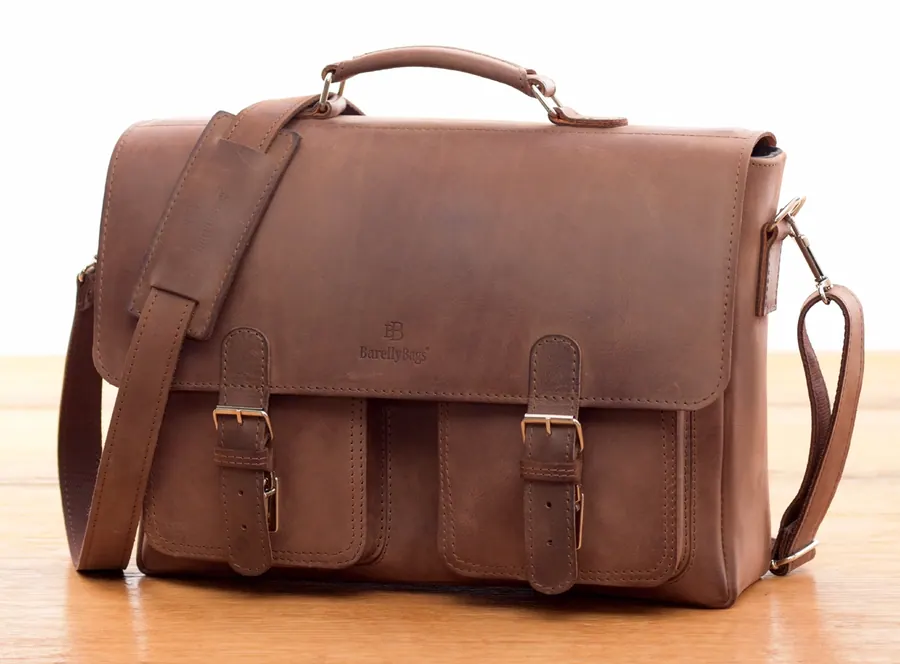 Retro brown Barka Brąz — zdjęcie 5