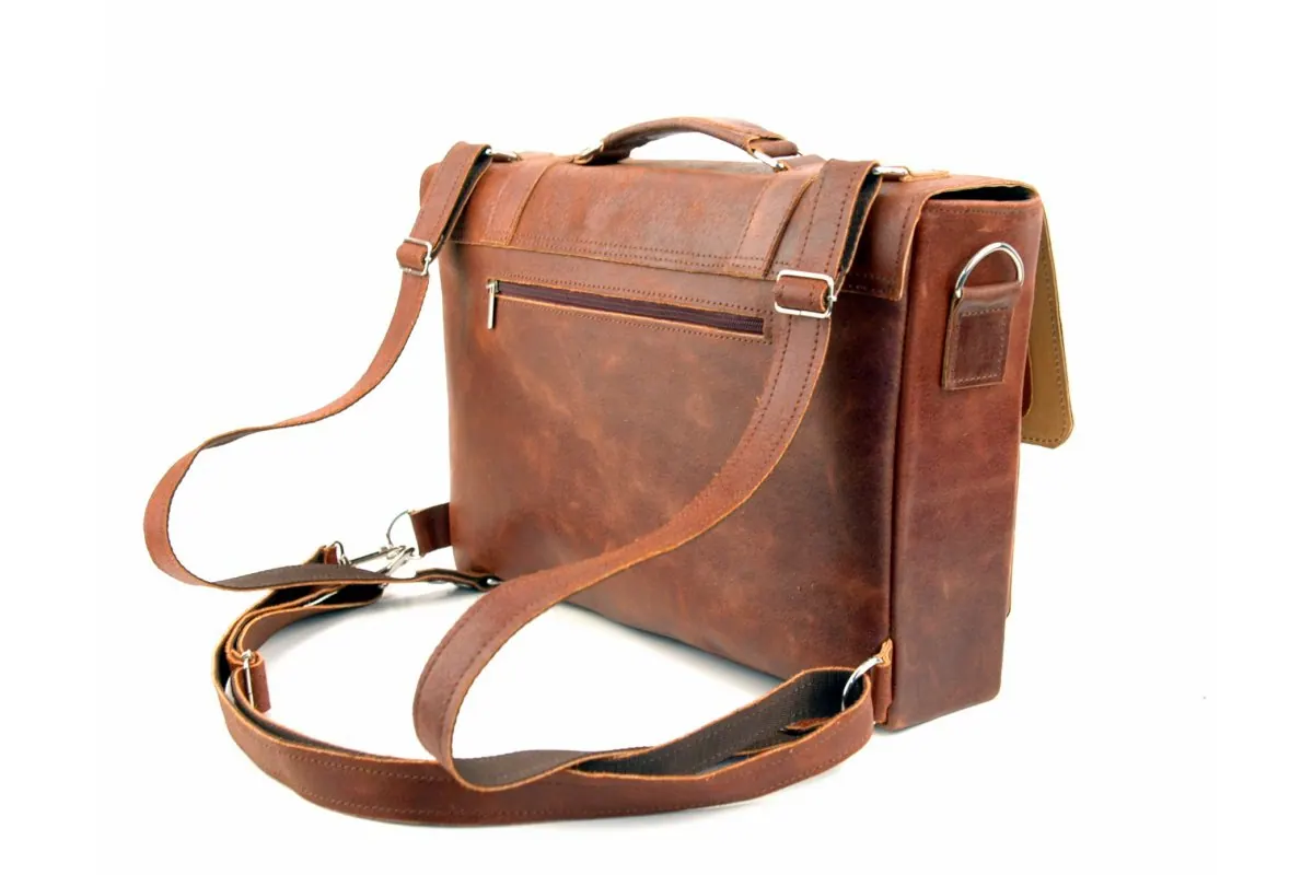 Tabaka Deluxe Plecak 3 w 1 Rudy — fotografia z galerii modelu